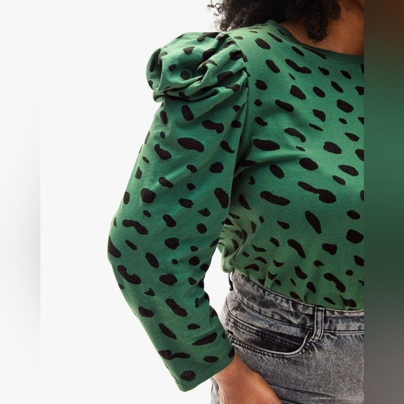 Clare V Le Puff Long Sleeve Top - Picture 2 of 8